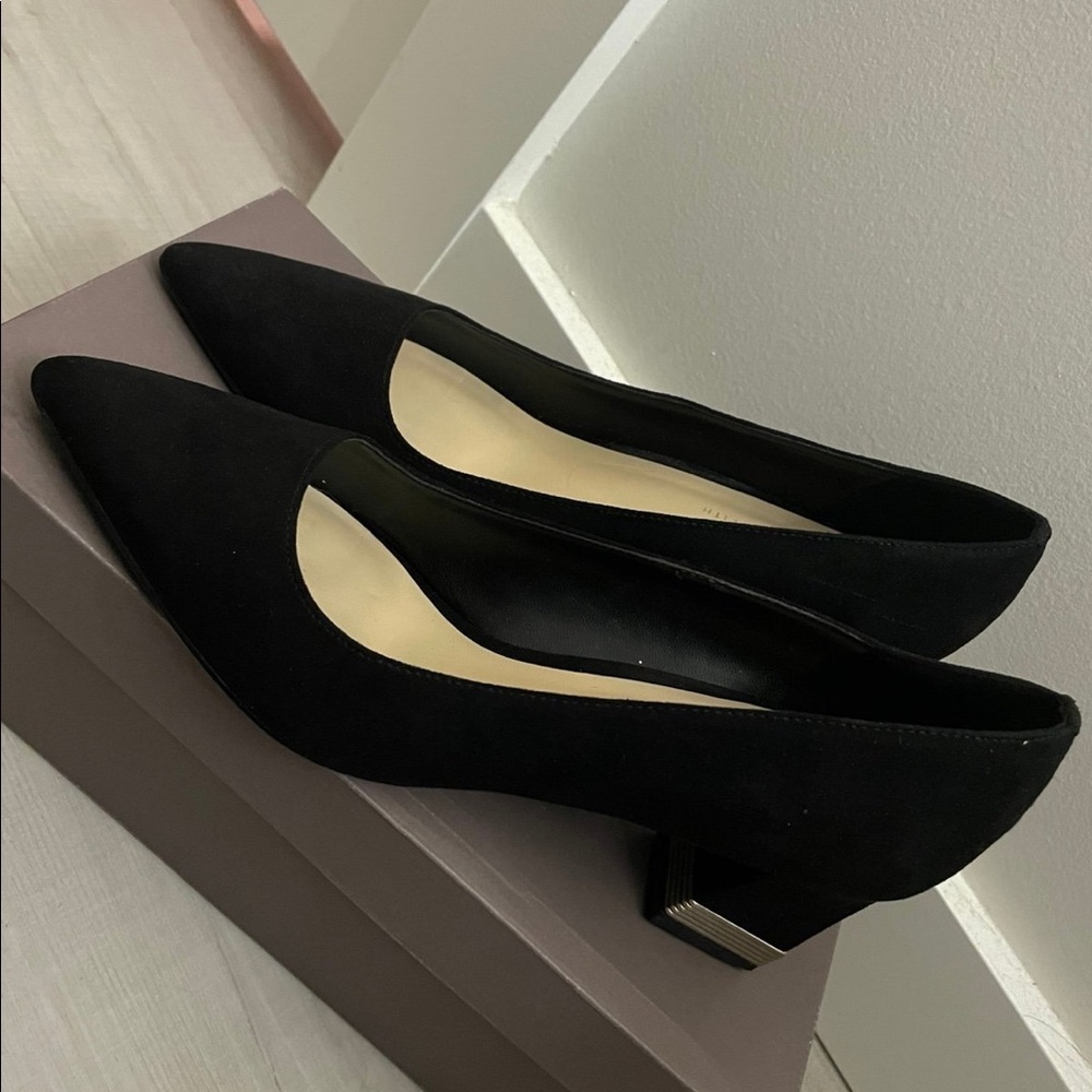 Charles Keith Suede Pumps